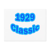 1929 Classic Blue postcards by birthyeardesigns3 1929 Classic Blue postcards