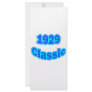 1929 Classic Blue Custom Rack Cards