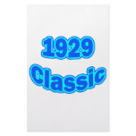 1929 Classic Blue Stationery Paper