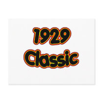 1929 Classic postcards by birthyeardesigns3 1929 Classic postcards