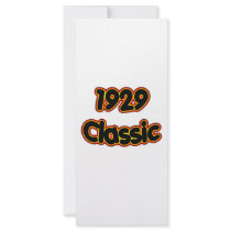 1929 Classic rack cards