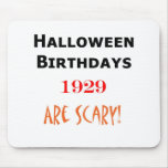 1929 halloween birthday mouse pads