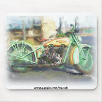 1929 Harley Mouse Pad mousepads