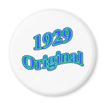 1929 Original Blue Green Refrigerator Magnet