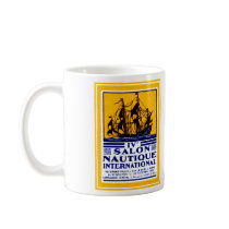 1929 Paris Nautical Show Poster Coffee Mug