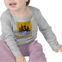 1929 Paris Nautical Show Poster Tees