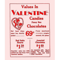 1929 vintage candy & chocolate illustration t-shirts