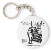 1930 Candy Newspaper Advertisement Key Chains