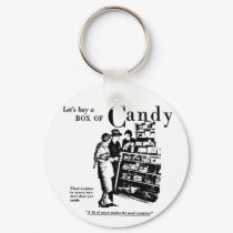 1930 Candy Newspaper Advertisement keychains