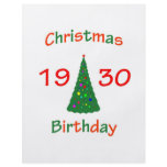 1930 Christmas Birthday Custom Flyer