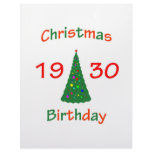 1930 Christmas Birthday Customized Letterhead