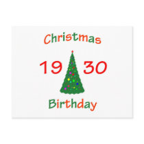1930 Christmas Birthday postcards by christmasbirthday911 1930 Christmas Birthday postcards