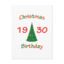 1930 Christmas Birthday Post Cards