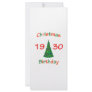1930 Christmas Birthday Customized Rack Card