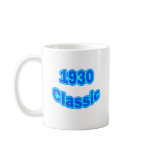 1930 Classic Blue Mugs