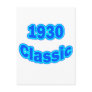 1930 Classic Blue Postcards
