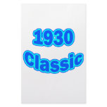 1930 Classic Blue Custom Stationery