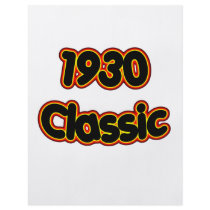 1930 Classic Personalized Flyer
