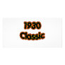 1930 Classic Customized Photo Card