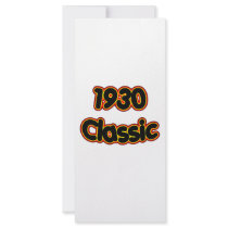 1930 Classic rack cards by birthyeardesigns3 1930 Classic rack cards