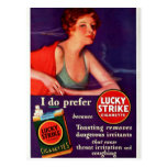1930 Lucky Strike Postcards