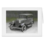 1930 Model A Sedan Card