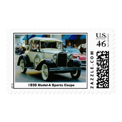 1930 Model-A Sports Coupe Stamps by djhill44