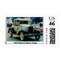 1930 Model-A Sports Coupe postage