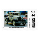 1930 Model-A Sports Coupe Stamps