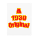 1930 Original Red Post Card