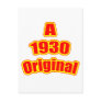 1930 Original Red Post Card