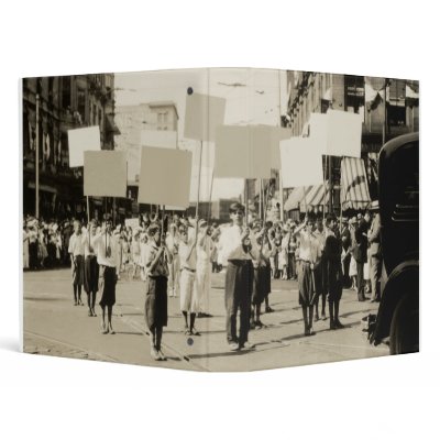 1930 Rally Vinyl Binder by historicimage