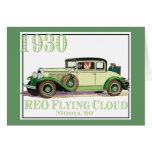 1930 REO Flying Cloud Model 20 Greeting Cards