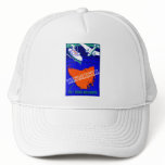 1930 Tasmania Travel Poster Trucker Hats