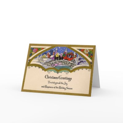 1930s Christmas Greetings Card by christmas1900
