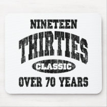 1930's Classic Birthday Mouse Mats
