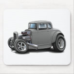 1930's Hot Rod Grey Car Mousepad