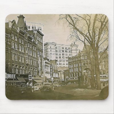1930's Wilkes-Barre Pa. Mousepad by WBShockey