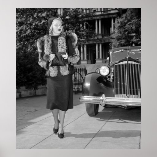 1930s Women's Fashion Posters
