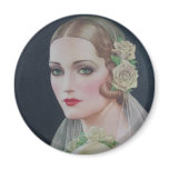 1931 Bride Refrigerator Magnet