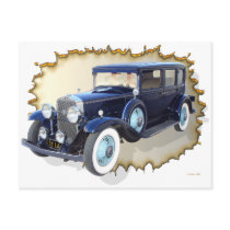 1931 Cadillac LaSalle postcards