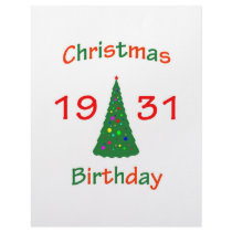1931 Christmas Birthday letterhead