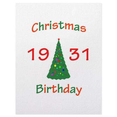 1931 Christmas Birthday Letterhead Design by christmasbirthday911