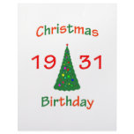 1931 Christmas Birthday Letterhead Design