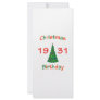1931 Christmas Birthday Rack Card Design