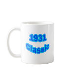 1931 Classic Blue Mugs