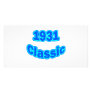 1931 Classic Blue Custom Photo Card