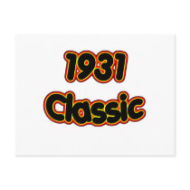 1931 Classic postcards