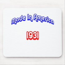 1931 Made In America mousepads by birthyeardesigns2 1931 Made In America mousepads