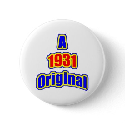 1931 Original Bl Red Buttons by birthyeardesigns4